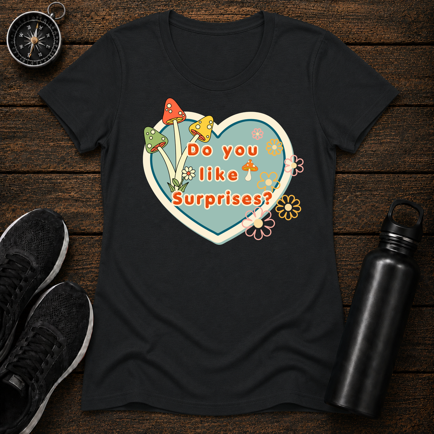 Mushroom Heart T-Shirt