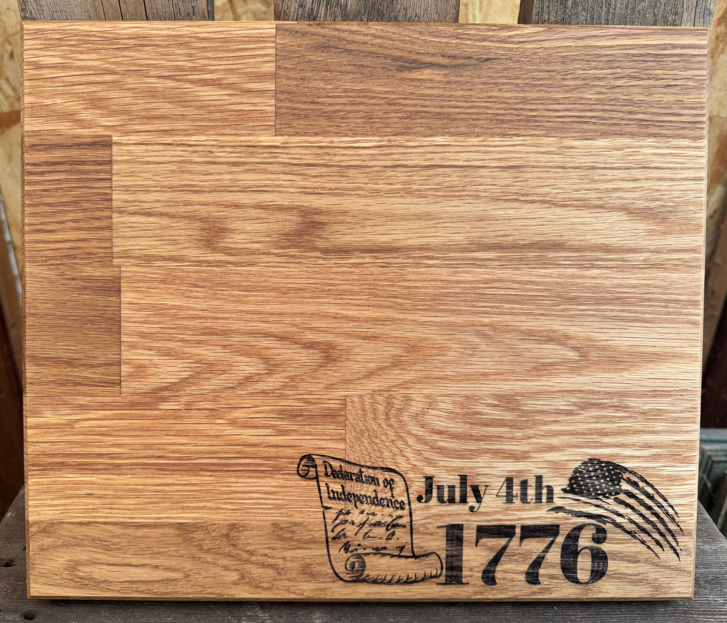 Oak Cutting Board Charcuterie Board