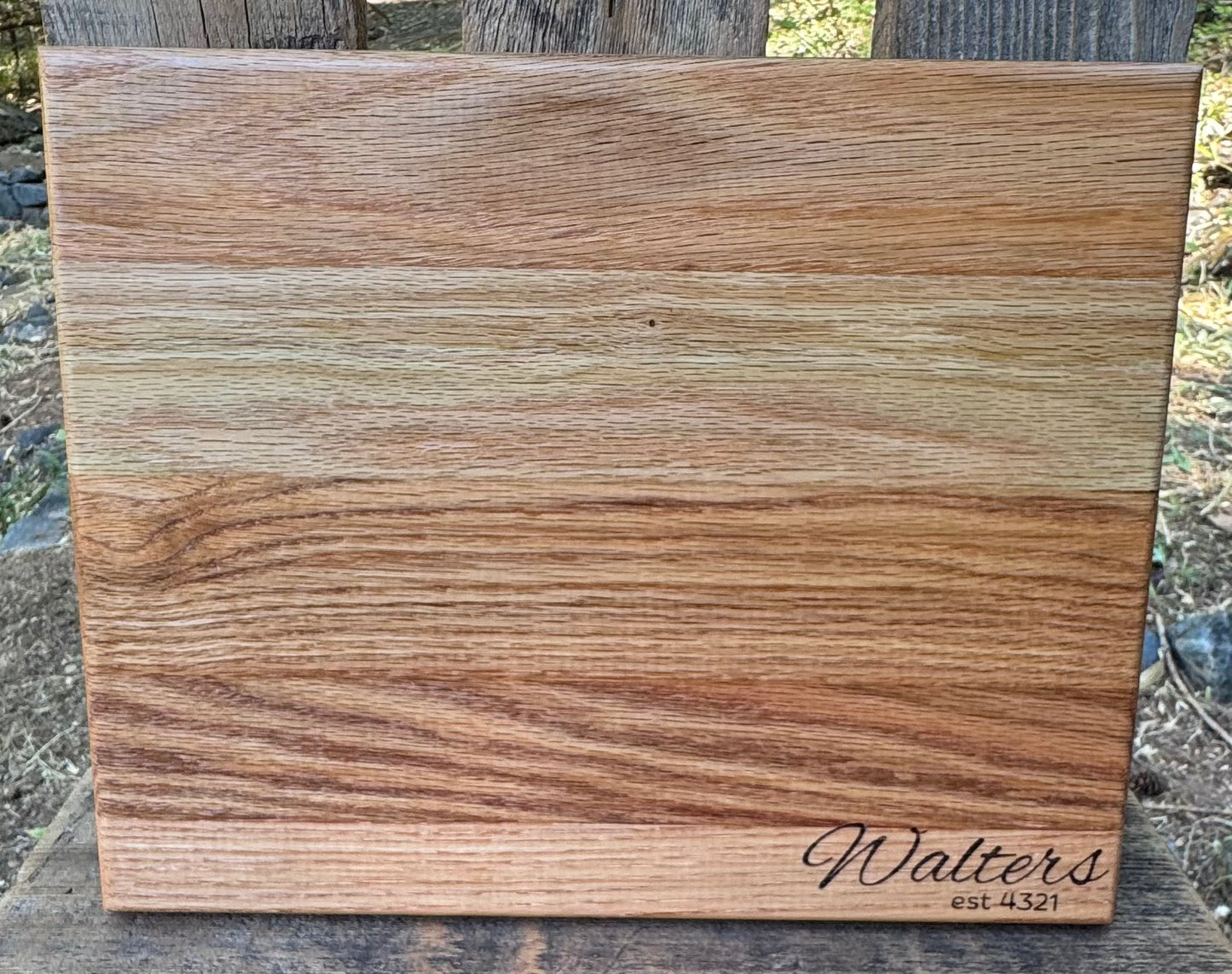 Oak Cutting Board Charcuterie Board