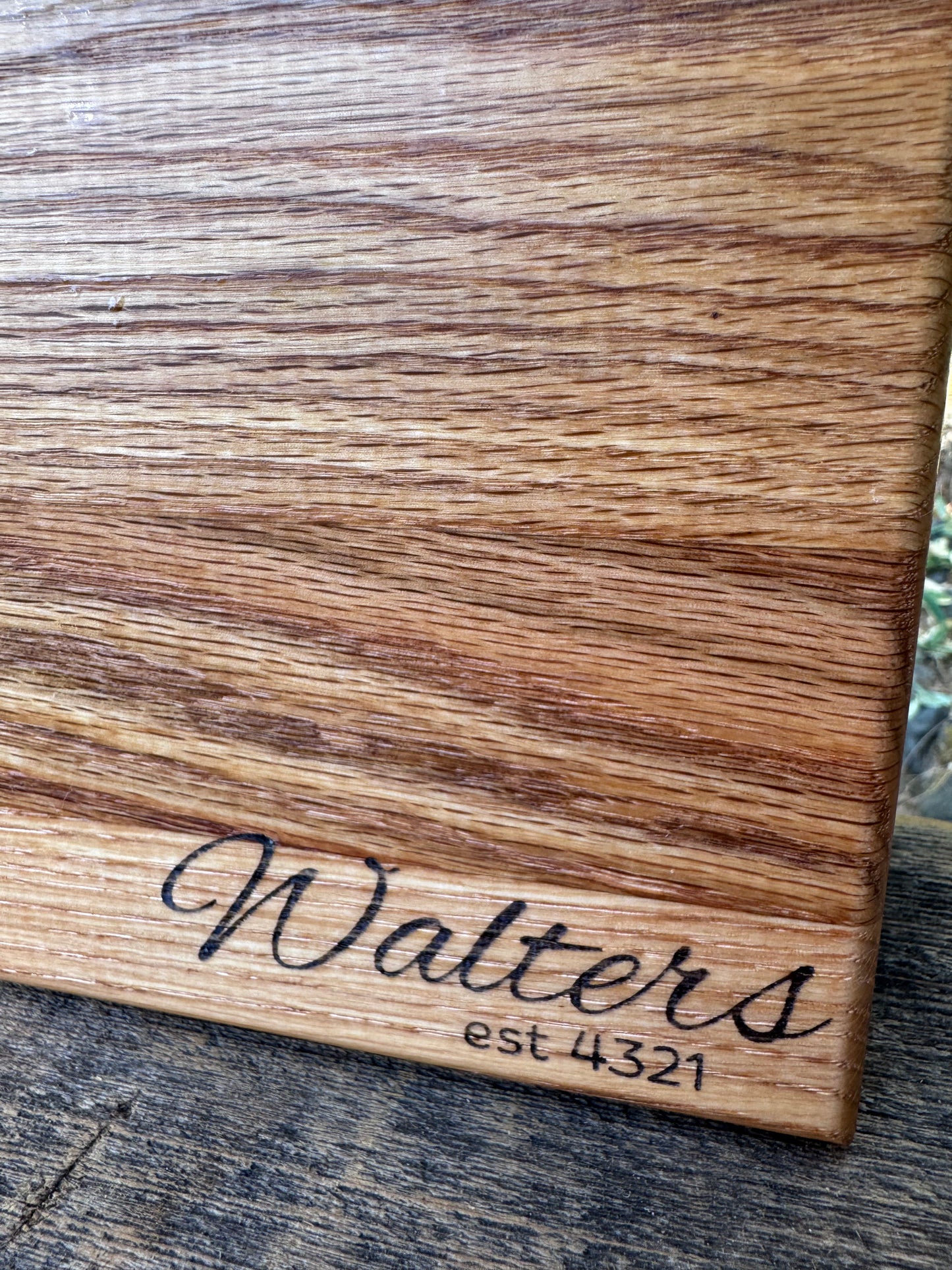 Oak Cutting Board Charcuterie Board