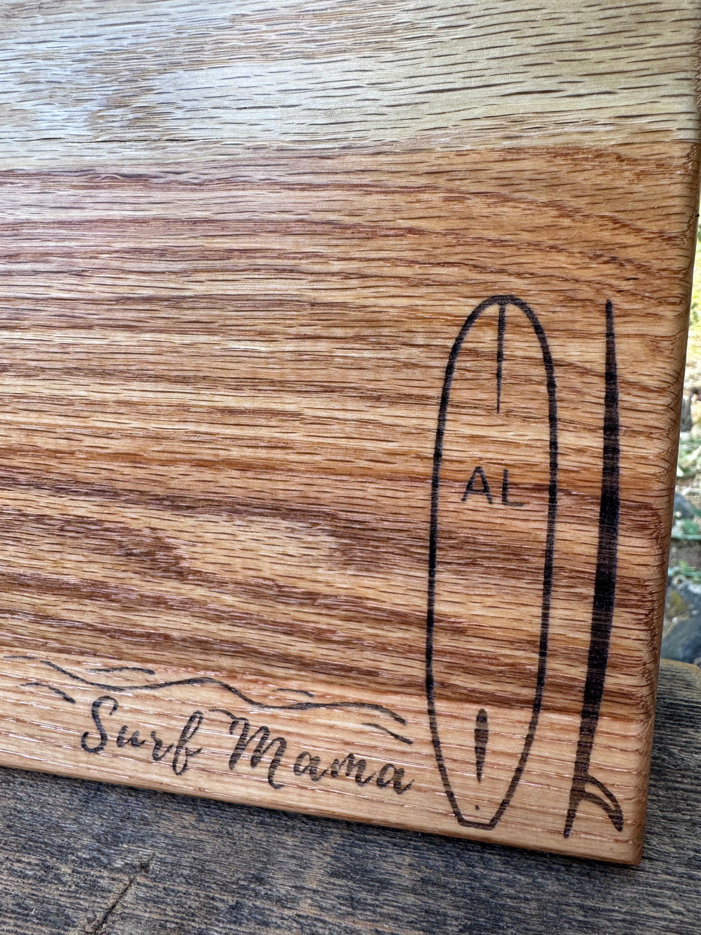 Oak Cutting Board Charcuterie Board