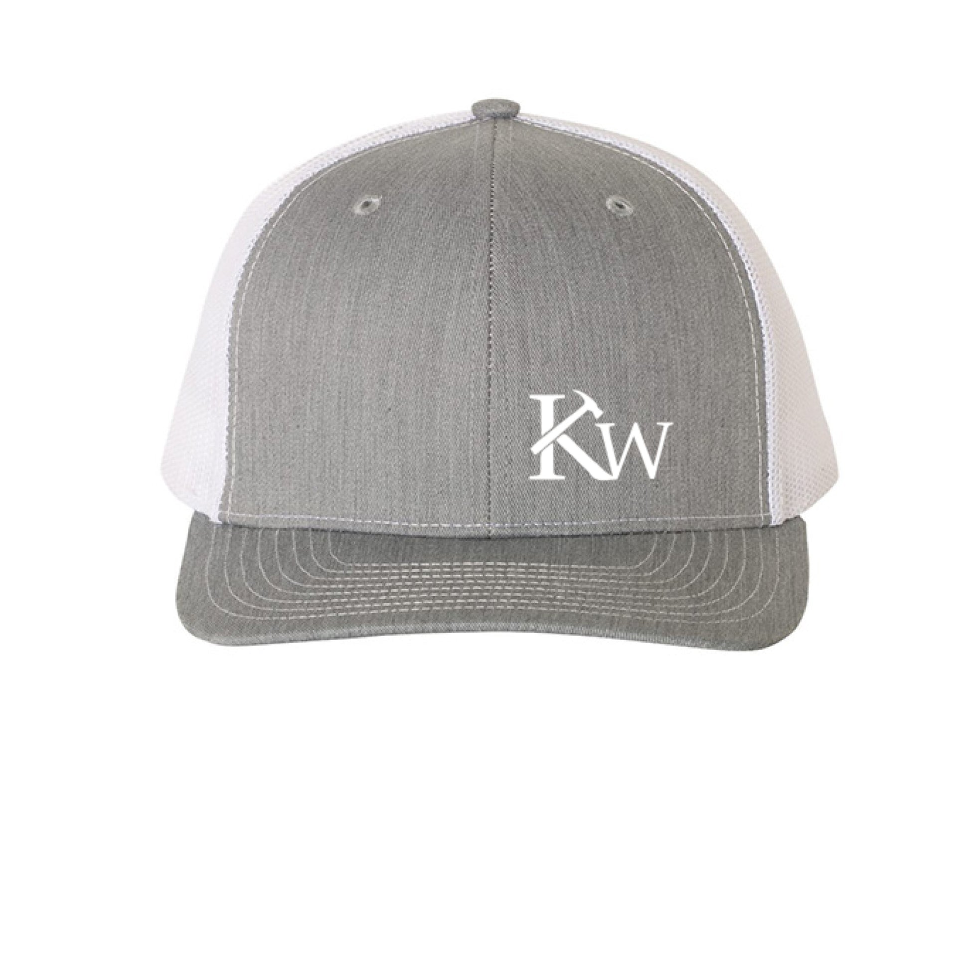 Heather Grey/ White - FRONT