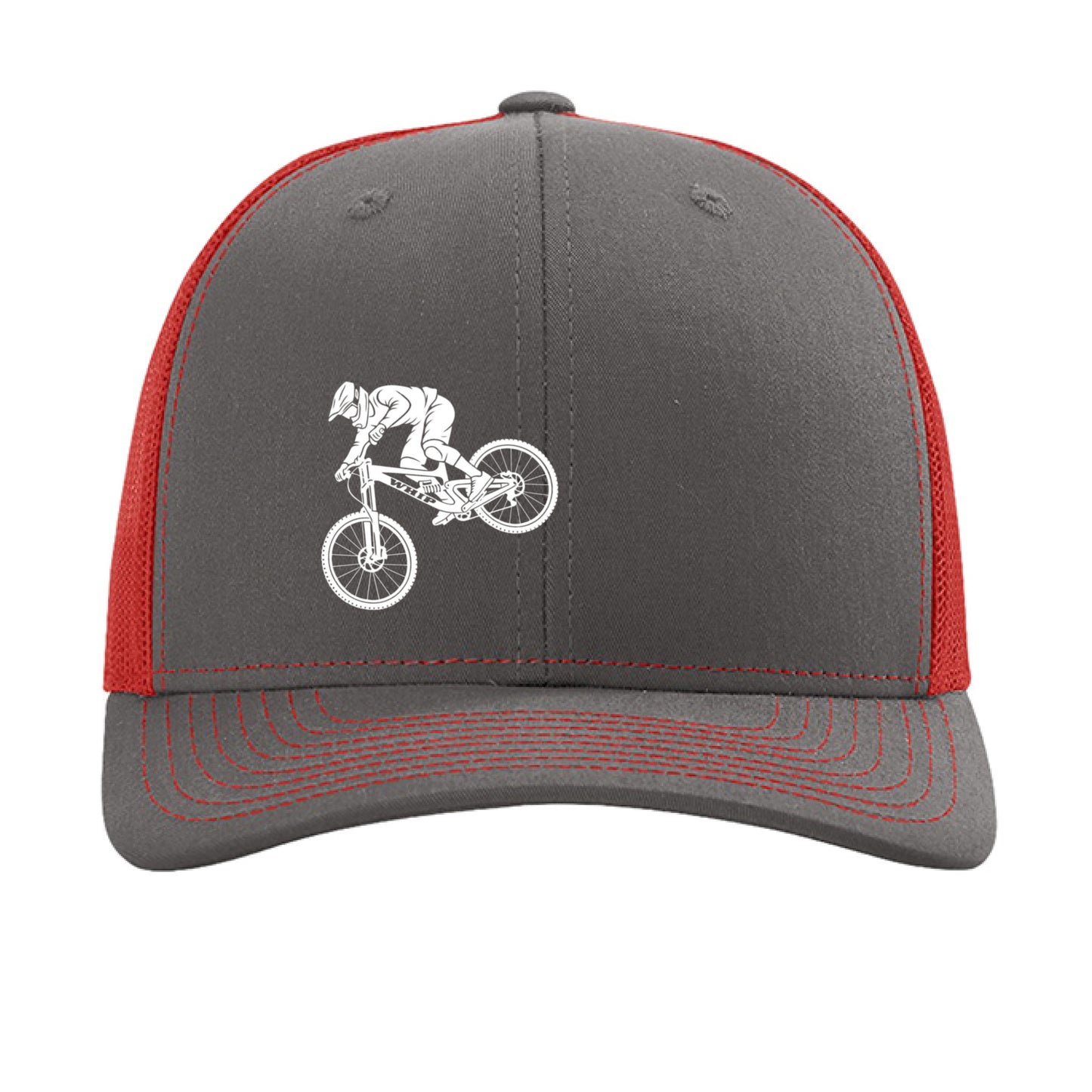 Charcoal/ Red - FRONT