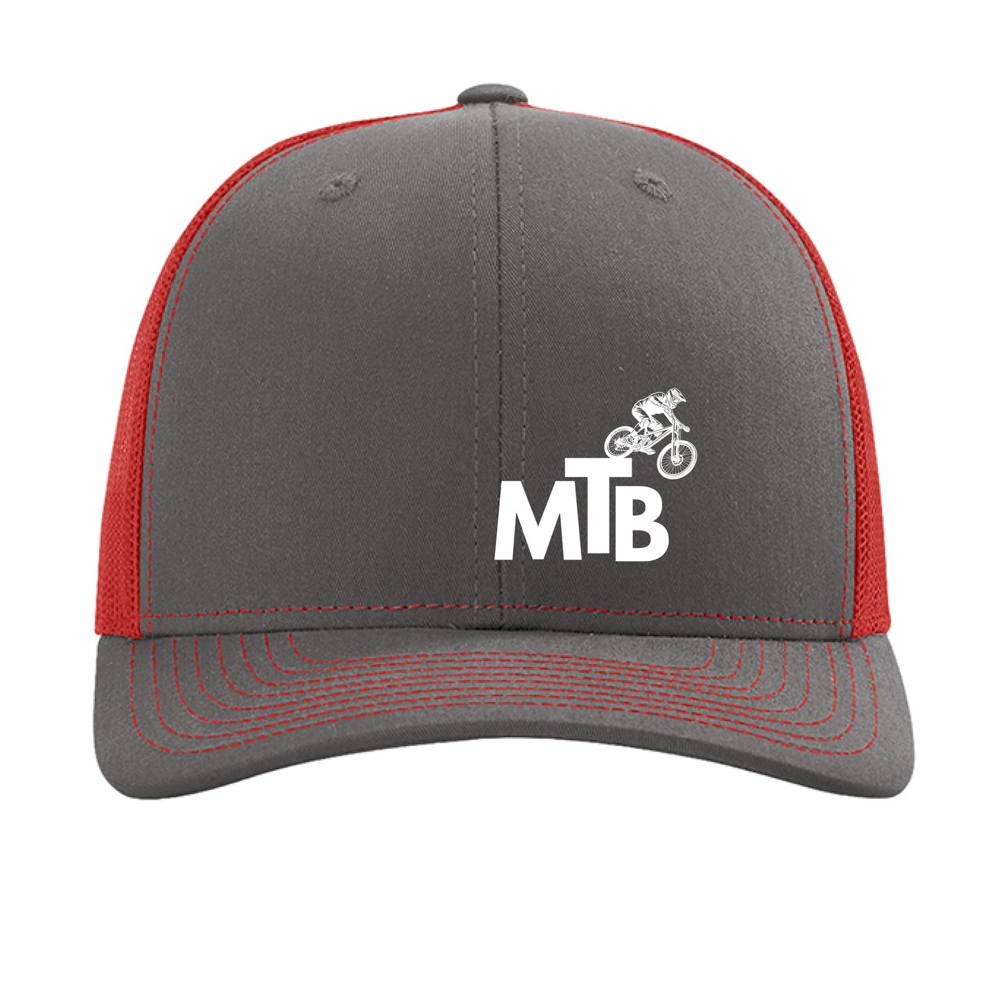 Charcoal/ Red - FRONT