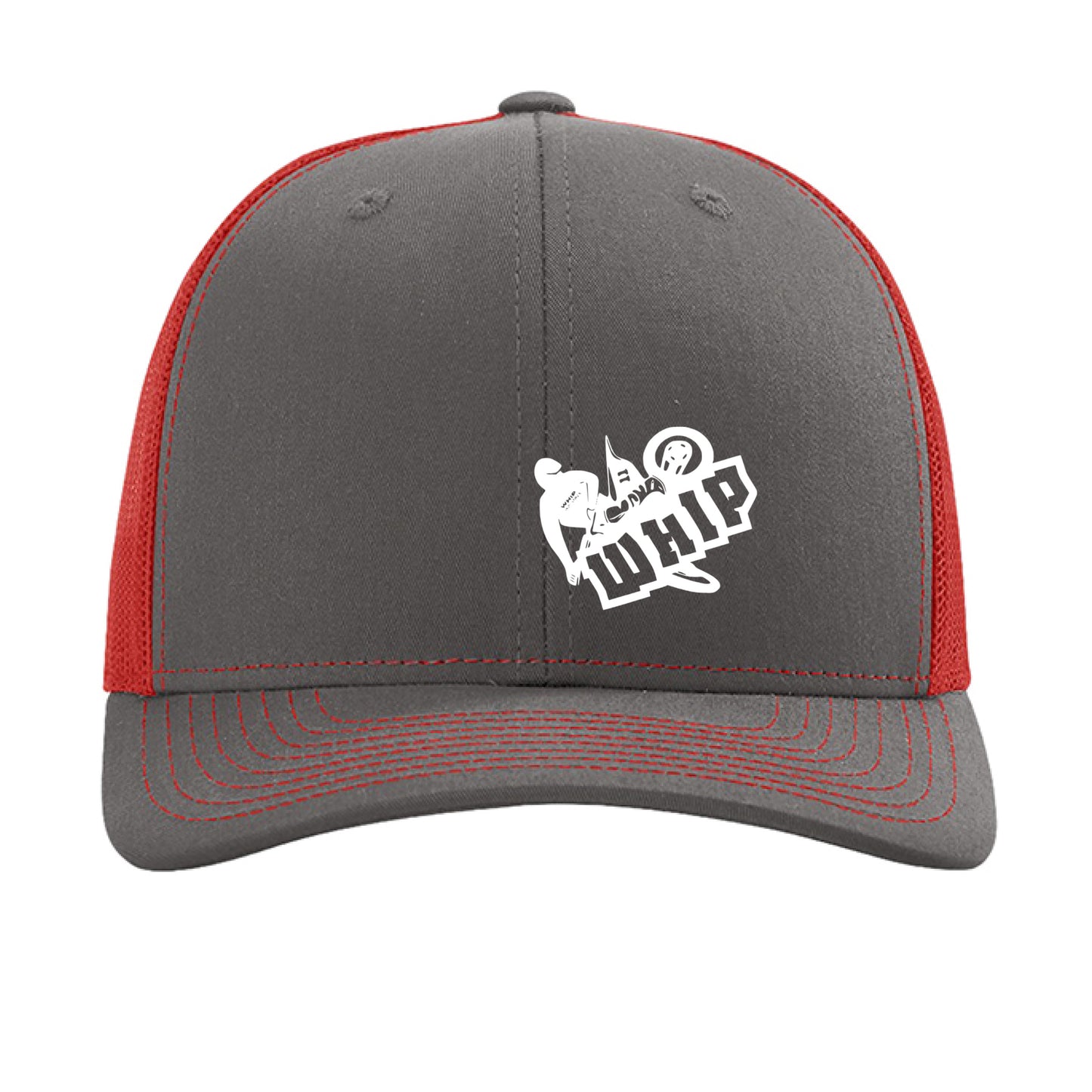 Charcoal/ Red - FRONT