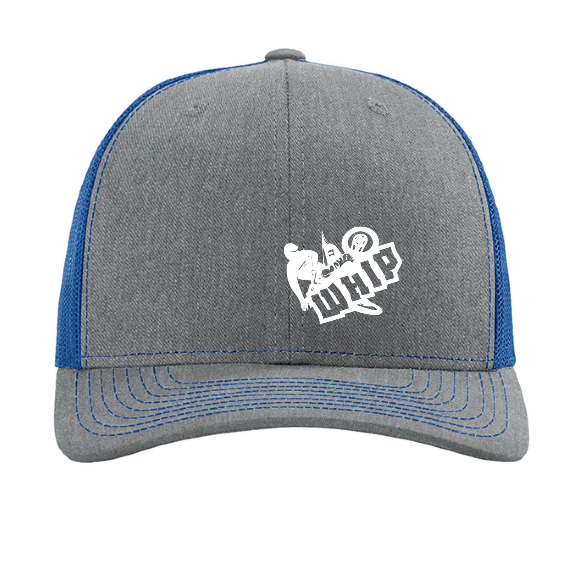 Heather Grey/ Royal - FRONT